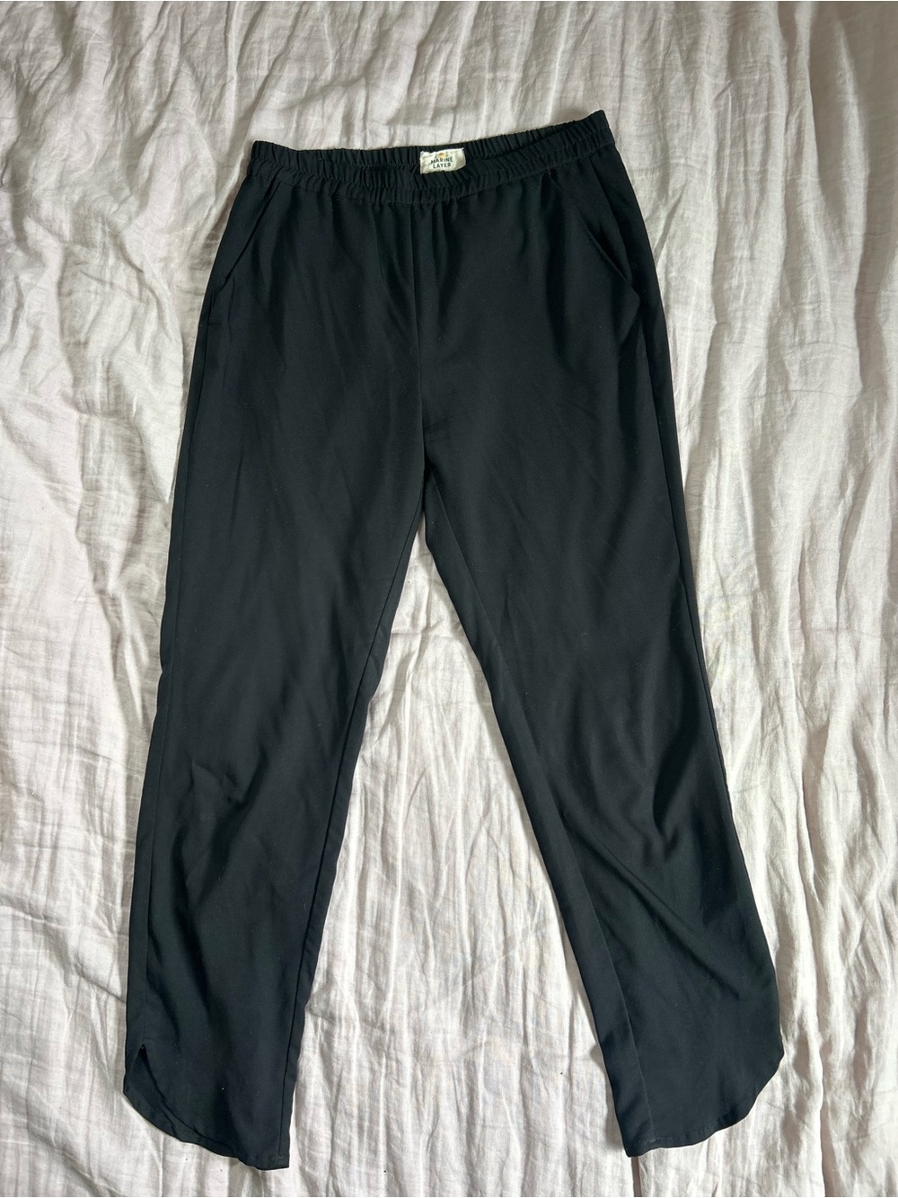 Marine Layer Black Women’s Pants with Elastic Waist